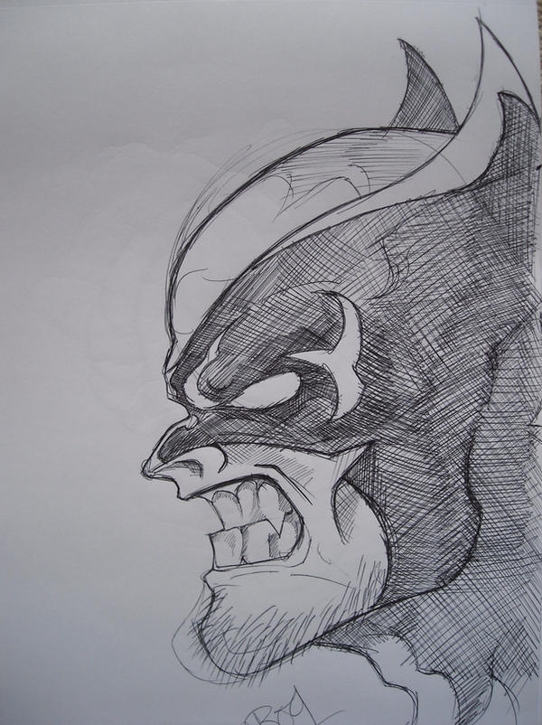 wolverine head shot