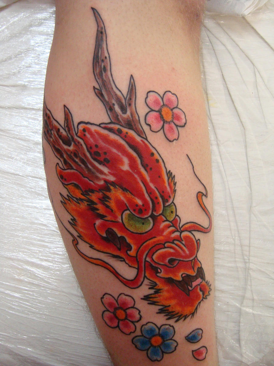 japanese dragon tattoo by me