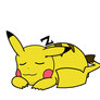Sleeping Pikachu Gif