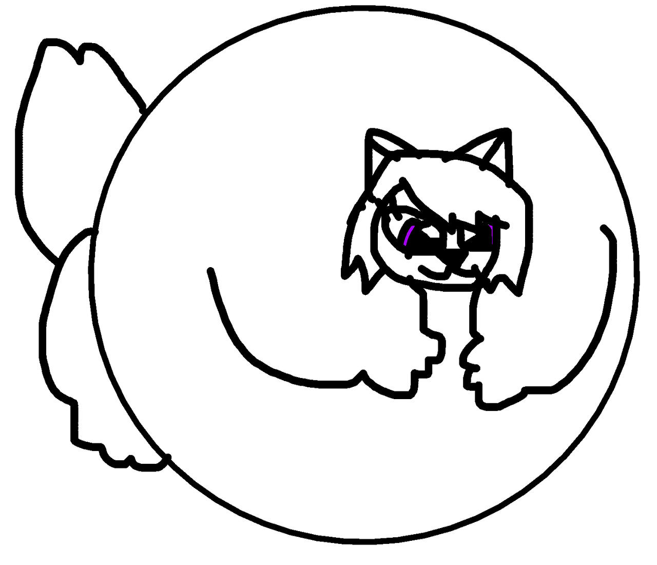 Wolf Inflation Lilly the Wolf Inflation body by Howardcartoon2 on DeviantArt