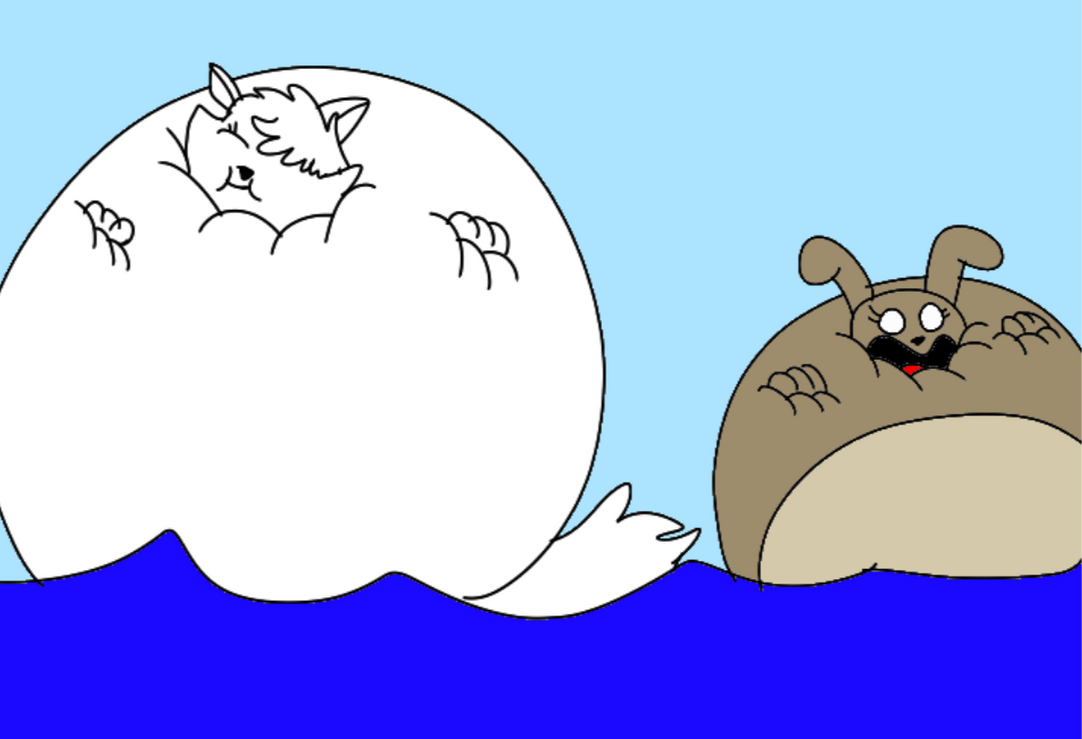 Water Inflation Animation Roly Lilly and Rico Inflation water by Howardcartoon2 on DeviantArt