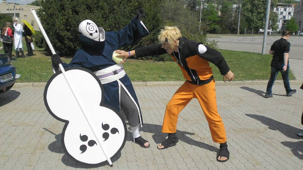 Tobi Naruto cosplay - Rasen cabbage