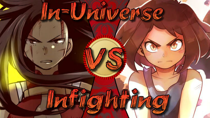 Infighting Def In-Universe Infighting! Momo vs Ochaco by Strunton on DeviantArt