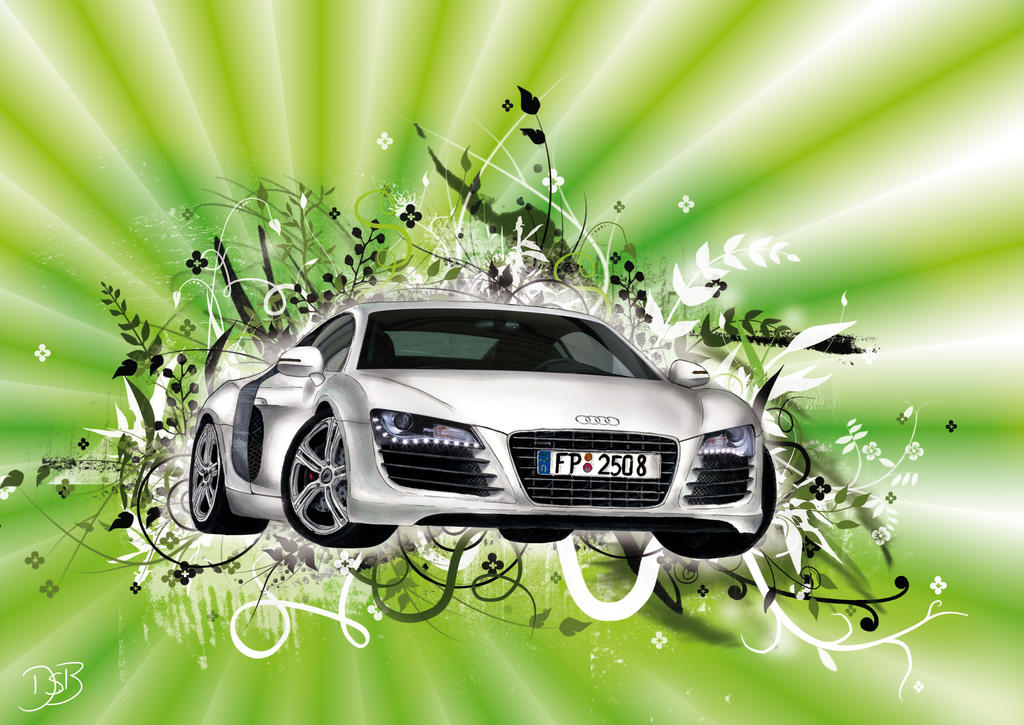 Audi R8 Vector by Tweety-CaT on DeviantArt
