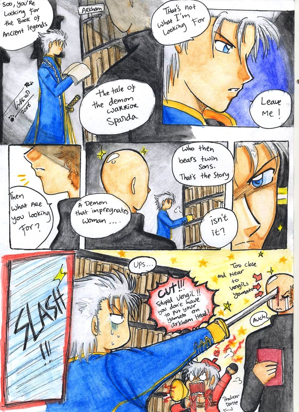 Devil May Cry / Vergil 💙 (DMC3)  Devil may cry, Vergil dmc, Comic movies