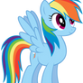 Rainbowdash vector