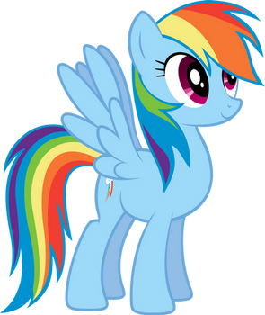 Rainbowdash vector