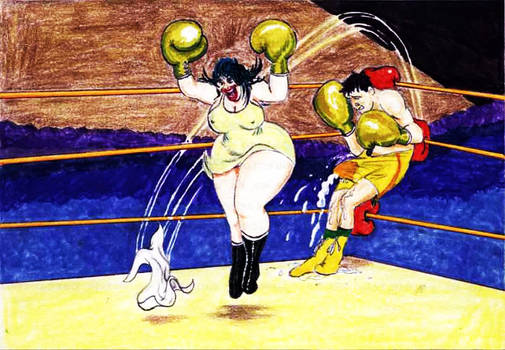 Cheerful Boxeo Girls by Francisco Nevado