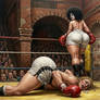 Reincarnation of the 'Boxeo Girls'. F-F KO. 7 Imgs