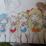 Sailor Scouts WIP