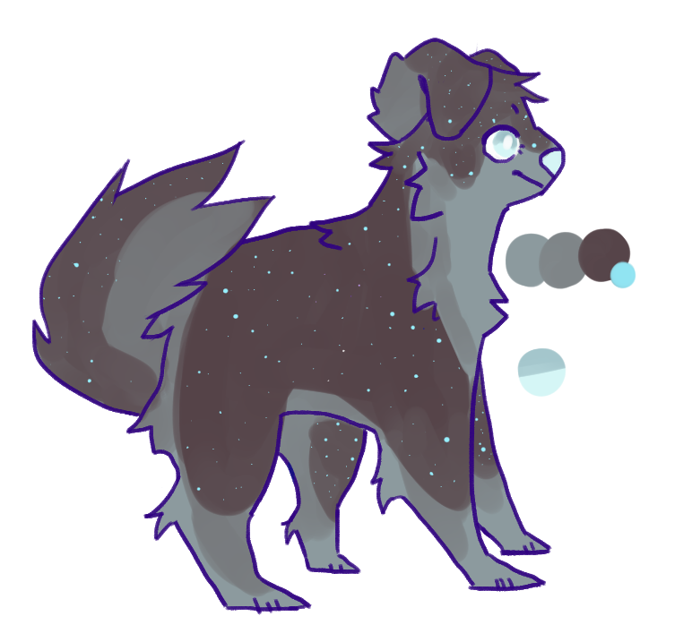 Staredog Star Dog by spicy-dino on DeviantArt