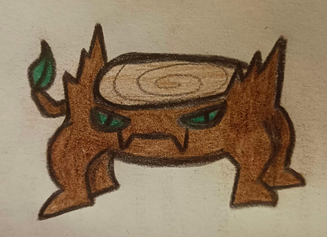 Tree Fakeemon Fakemon Souche d'arbre by Barbotus on DeviantArt