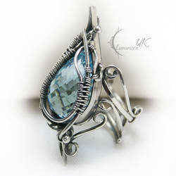 INILYEERH - silver and topaz (ring )