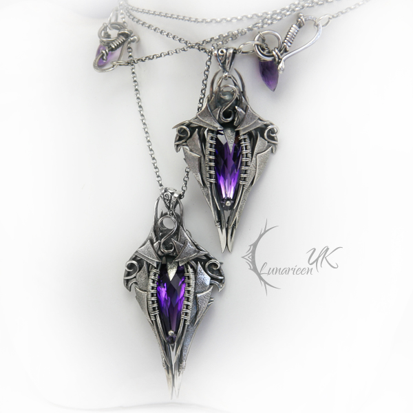 XURILMARH (set) - silver and amethyst