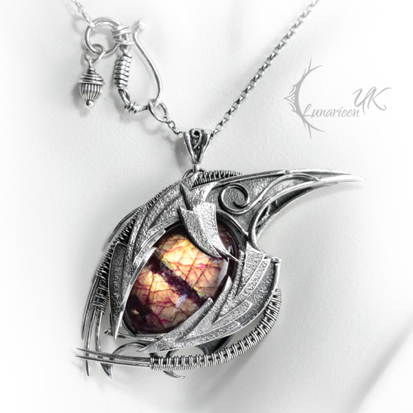 IGNISTHAR DRACO - silver and labradorite by LUNARIEEN on DeviantArt