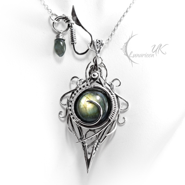 XIGHNAR - silver and labradorite.