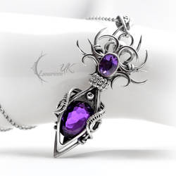 ZINTARIEN - silver and amethyst.