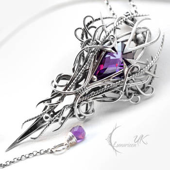 XAGHARNYS - Silver, Purple Zirconia and Amethyst