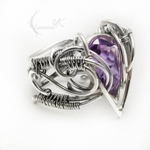 YXANTARH AGNARX Silver and Amethyst