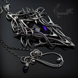 VACTRAHL NOCRTU, Silver and Amethyst.