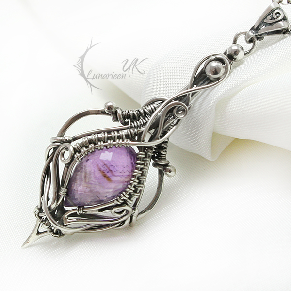 TAMALTIEEN Silver and Amethyst