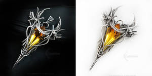 DARRAMANTIEEL Silver and Citrine