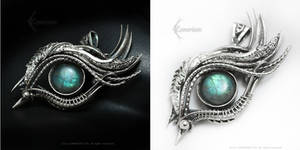 RAMADIERTH DRACO Silver and Labradorite