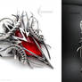NARGNALL - Silver and Red Quartz