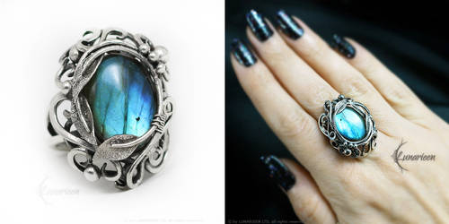 AMMARIDIEEN Silver and Labradorite