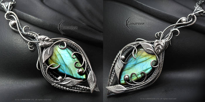 ZERRIA TERILN - Silver and Labradorite