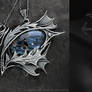 SAHNRATH DRACO - gothic style silver necklace