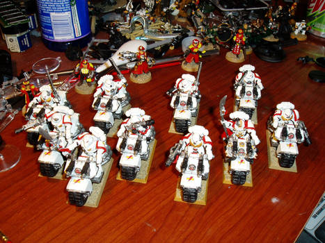 White Scar bikers