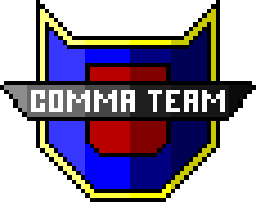 Comma Team Badge