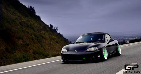 Stanced Mx5