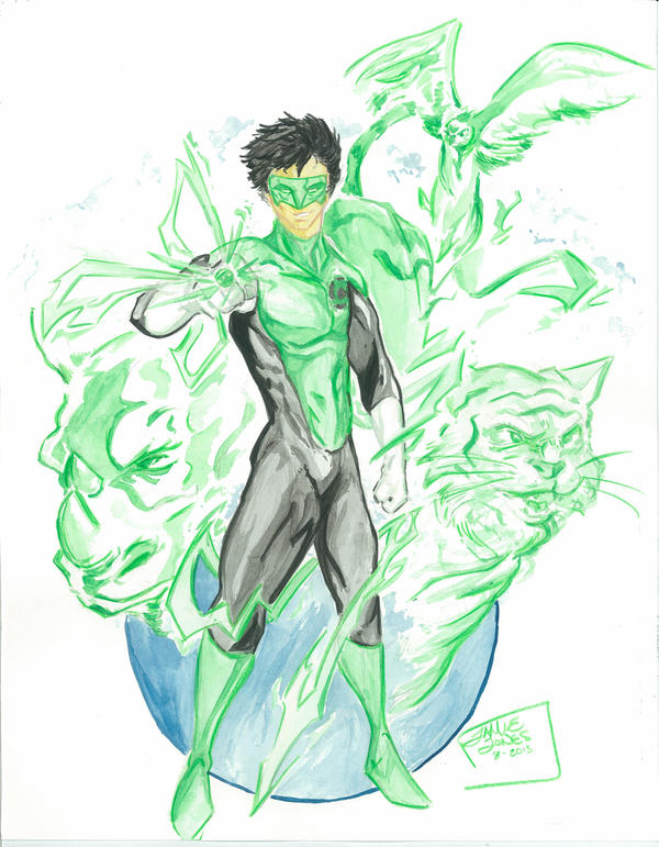 Kyle Ranger Kyle Rayner- Green Lantern by ArtofJamieJones on DeviantArt