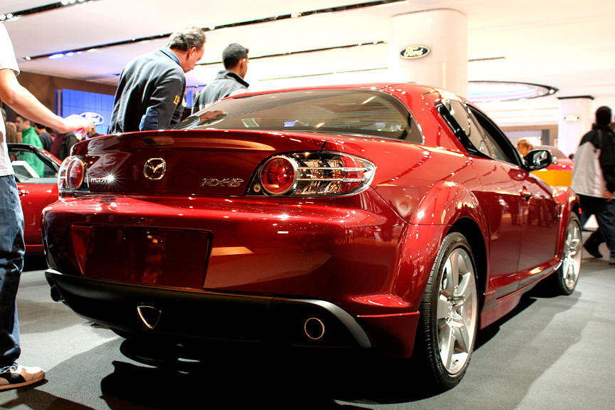 Mazda RX-8: Rear by Calzinger on DeviantArt