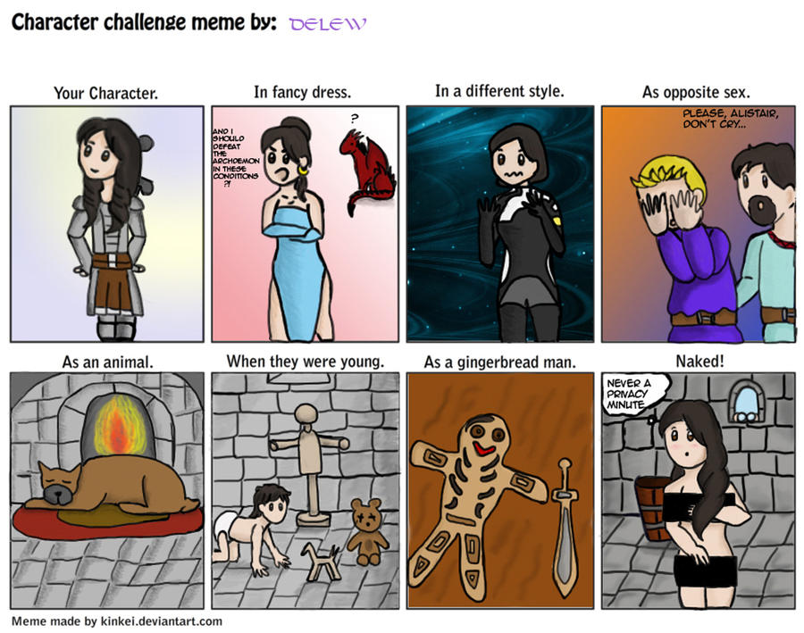 Character Challenge Meme: Arheeyn