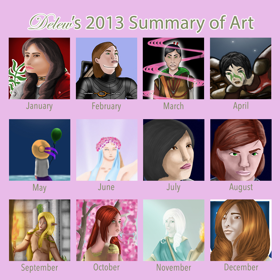 2013 Summary of art