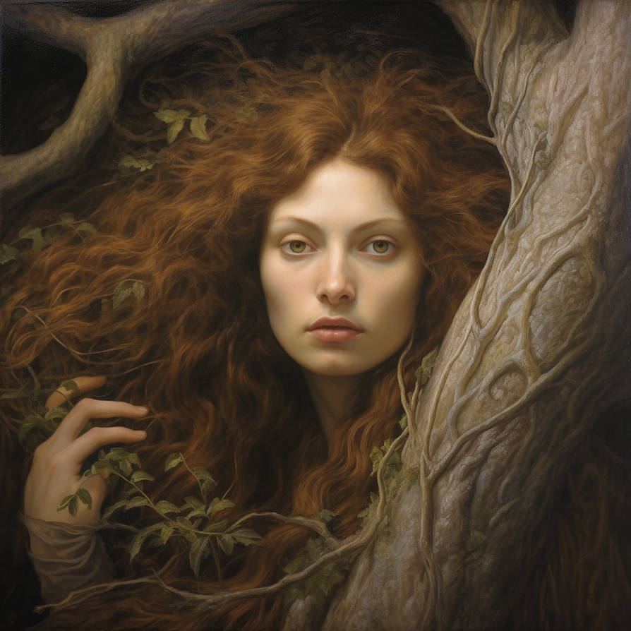 Pre Nymph The Woodland Nymph by marina-shipova-art on DeviantArt