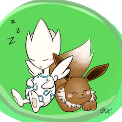 The Littlist Eevee and The Odd Togetic