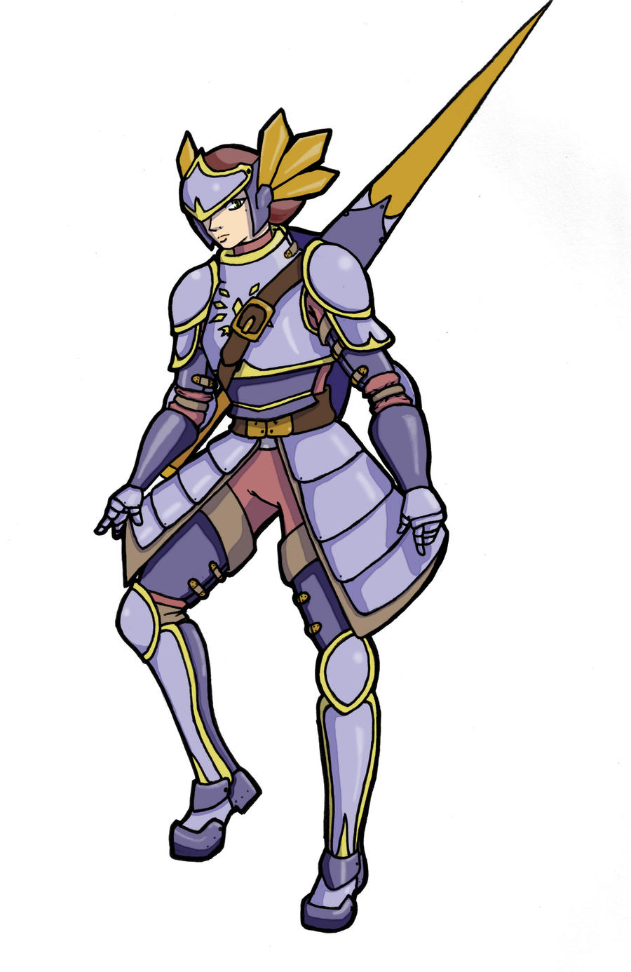 Knight Captain Knight Captain COLOR by Epiherooftime on DeviantArt