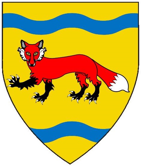 Fox Rampant Heraldry Fox by kritius3 on DeviantArt