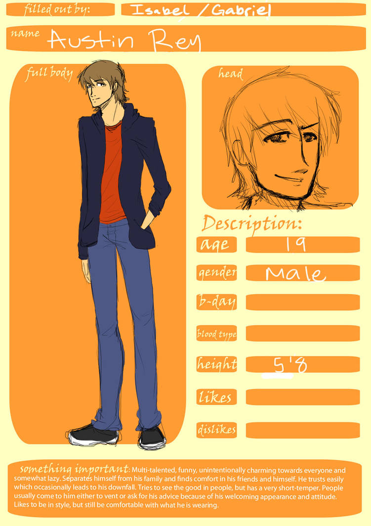 Austin Rey Klp Austin Rey by Izzymatic on DeviantArt