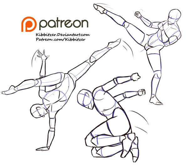 Action reference sheet by Kibbitzer on DeviantArt by orondrodkimishak ...