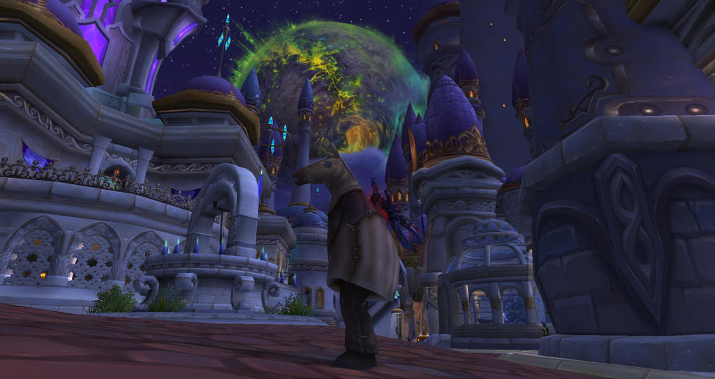 Dalaran Rangers A Horse Head on Dalaran by Bluuberwolf on DeviantArt