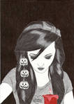 Ballpoint Halloween II by Cindy-R