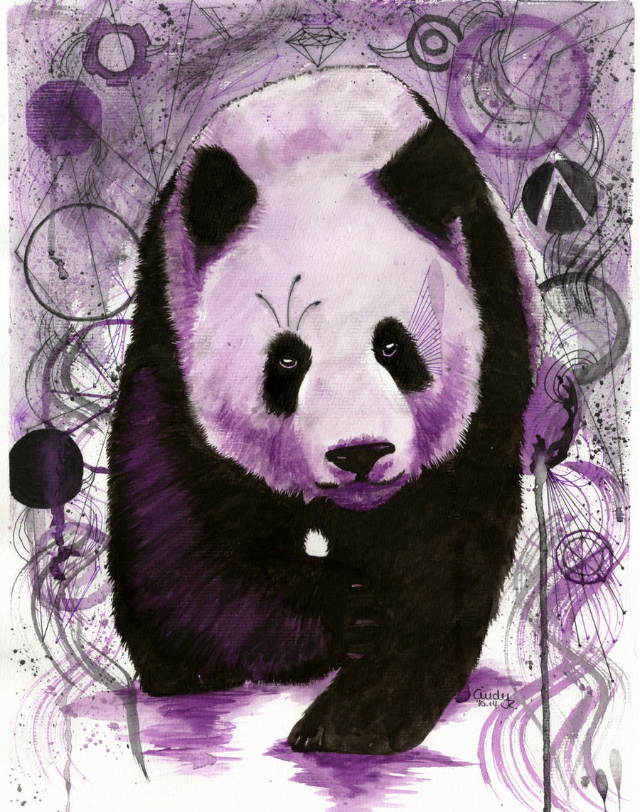 Purple Panda