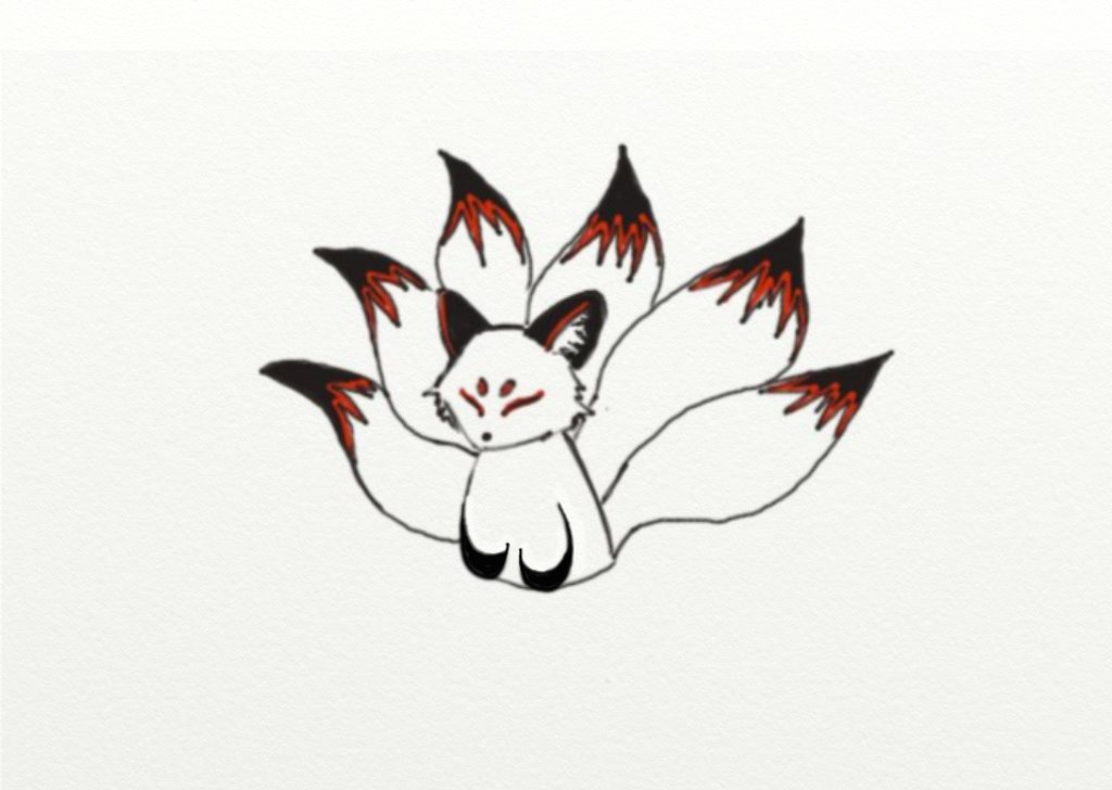 Kitsune - Tattoo Design by Magik-Llama on DeviantArt