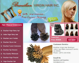 Top hair extensions Northern CA