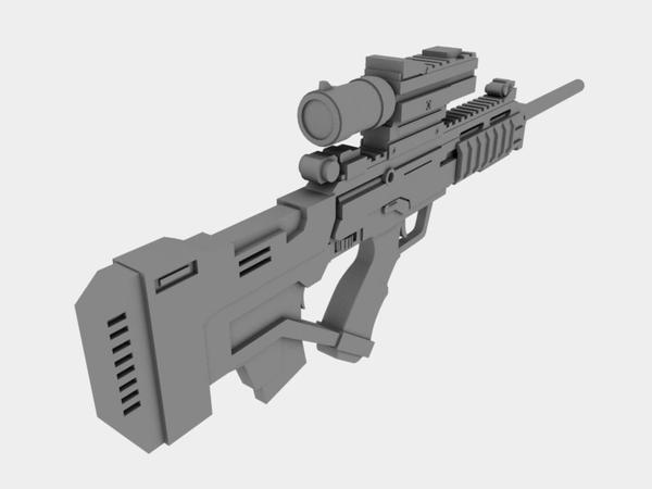 Squad Marksman Rifle WIP